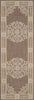Safavieh Courtyard CY2914 Chocolate/Natural Area Rug 