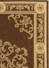 Safavieh Courtyard CY2914 Chocolate/Natural Area Rug 