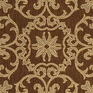 Safavieh Courtyard CY2914 Chocolate/Natural Area Rug 