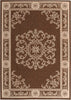 Safavieh Courtyard CY2914 Chocolate/Natural Area Rug 