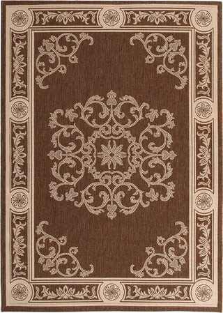 Safavieh Courtyard CY2914 Chocolate/Natural Area Rug 