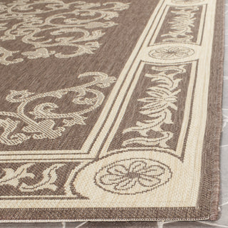 Safavieh Courtyard CY2914 Chocolate/Natural Area Rug 