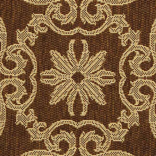 Safavieh Courtyard CY2914 Chocolate/Natural Area Rug 