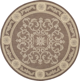 Safavieh Courtyard CY2914 Chocolate/Natural Area Rug 