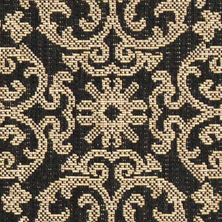 Safavieh Courtyard CY2914 Black/Sand Area Rug 