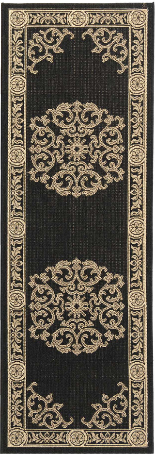 Safavieh Courtyard CY2914 Black/Sand Area Rug 