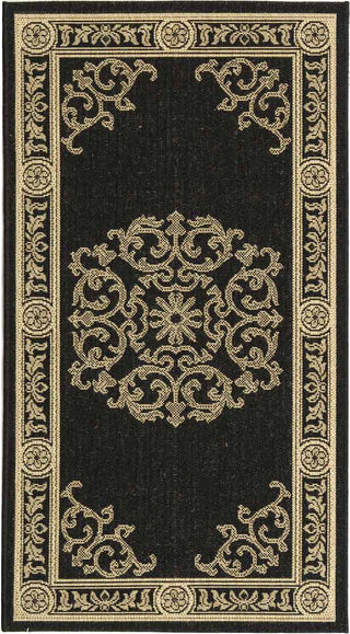 Safavieh Courtyard CY2914 Black/Sand Area Rug main image