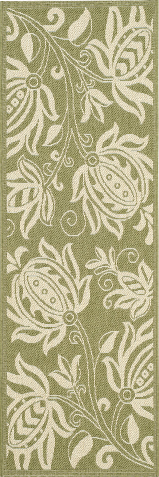 Safavieh Courtyard CY2961 Olive/Natural Area Rug 