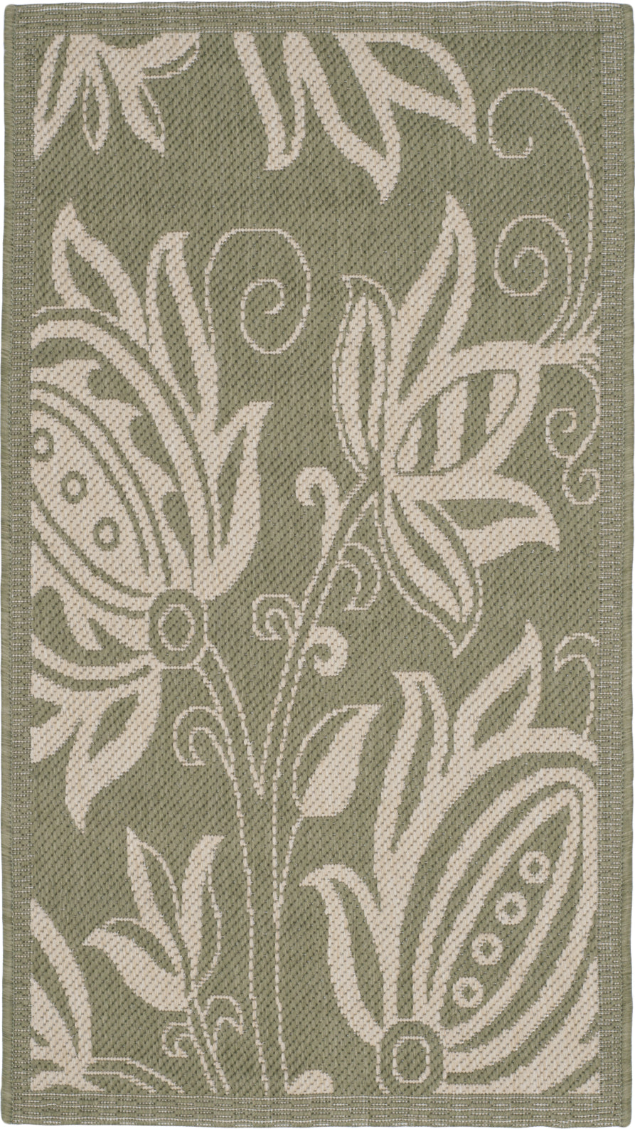 Safavieh Courtyard CY2961 Olive/Natural Area Rug main image