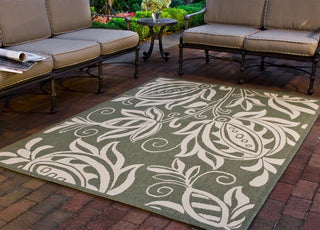 Safavieh Courtyard CY2961 Olive/Natural Area Rug 