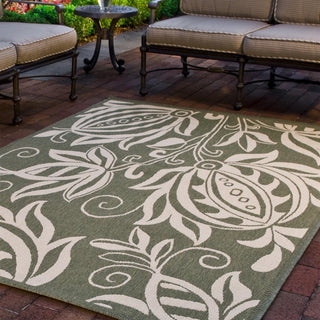 Safavieh Courtyard CY2961 Olive/Natural Area Rug 