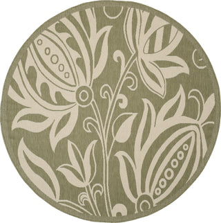 Safavieh Courtyard CY2961 Olive/Natural Area Rug 