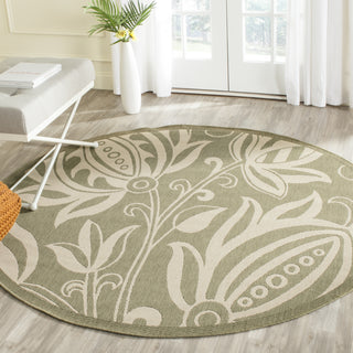 Safavieh Courtyard CY2961 Olive/Natural Area Rug 