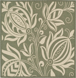 Safavieh Courtyard CY2961 Olive/Natural Area Rug 