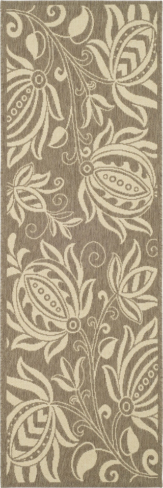 Safavieh Courtyard CY2961 Brown/Natural Area Rug 