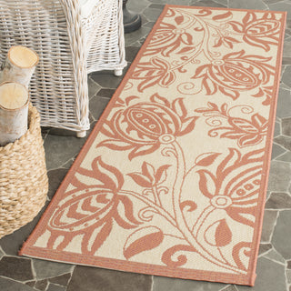 Safavieh Courtyard CY2961 Natural/Terra Area Rug  Feature