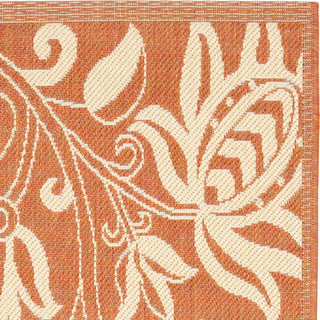 Safavieh Courtyard CY2961 Terracotta/Natural Area Rug 