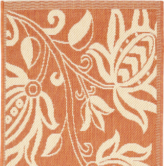 Safavieh Courtyard CY2961 Terracotta/Natural Area Rug 