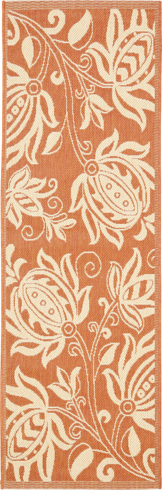 Safavieh Courtyard CY2961 Terracotta/Natural Area Rug 