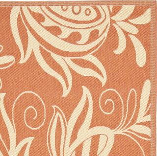 Safavieh Courtyard CY2961 Terracotta/Natural Area Rug 