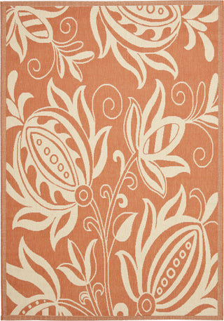 Safavieh Courtyard CY2961 Terracotta/Natural Area Rug 