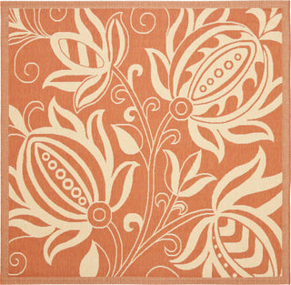 Safavieh Courtyard CY2961 Terracotta/Natural Area Rug 