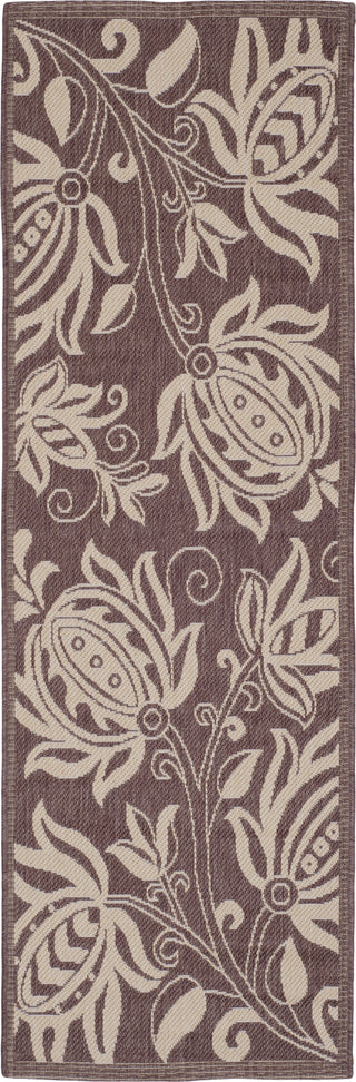 Safavieh Courtyard CY2961 Chocolate/Natural Area Rug 