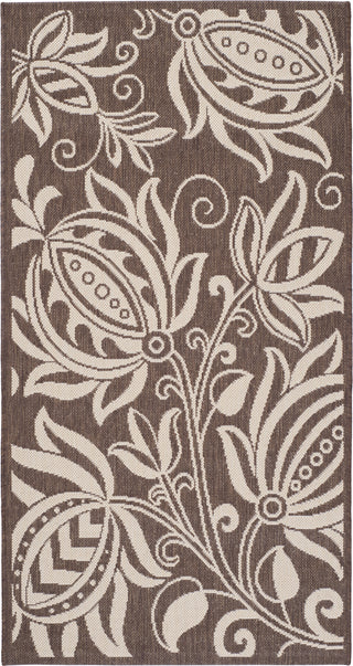 Safavieh Courtyard CY2961 Chocolate/Natural Area Rug 