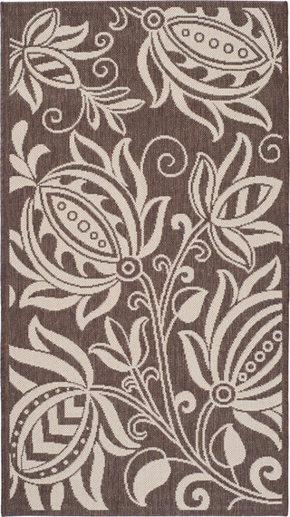 Safavieh Courtyard CY2961 Chocolate/Natural Area Rug 