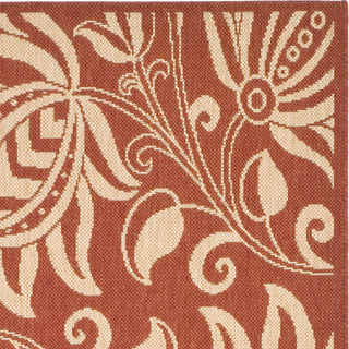 Safavieh Courtyard CY2961 Red/Natural Area Rug 