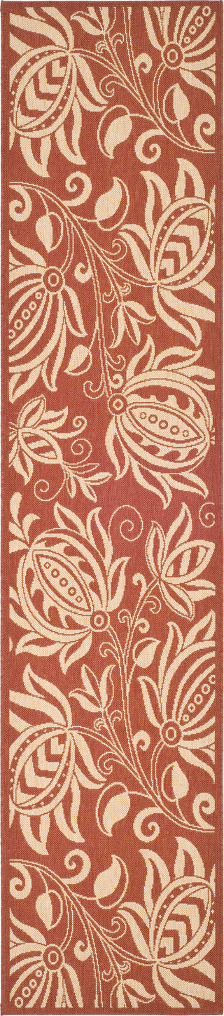 Safavieh Courtyard CY2961 Red/Natural Area Rug 