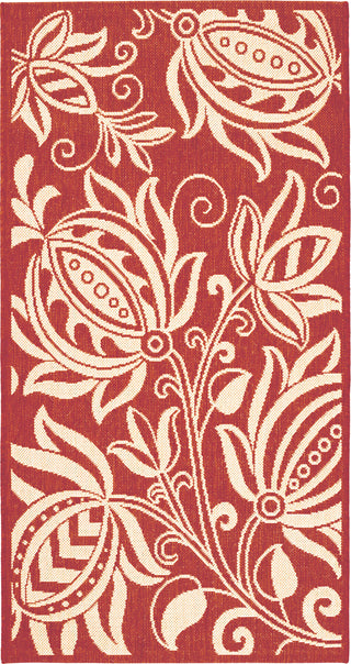 Safavieh Courtyard CY2961 Red/Natural Area Rug 