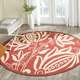 Safavieh Courtyard CY2961 Red/Natural Area Rug 