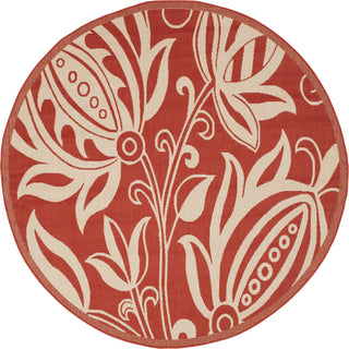 Safavieh Courtyard CY2961 Red/Natural Area Rug 