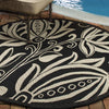 Safavieh Courtyard CY2961 Black/Sand Area Rug  Feature