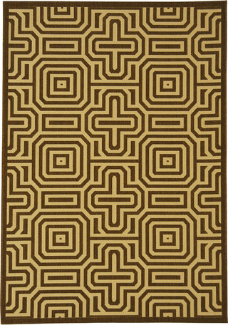 Safavieh Courtyard CY2962 Chocolate/Natural Area Rug 
