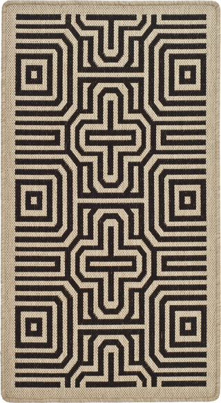 Safavieh Courtyard CY2962 Sand/Black Area Rug main image