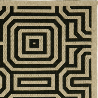 Safavieh Courtyard CY2962 Sand/Black Area Rug 