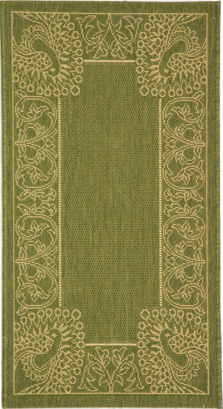 Safavieh Courtyard CY2965 Olive/Natural Area Rug main image