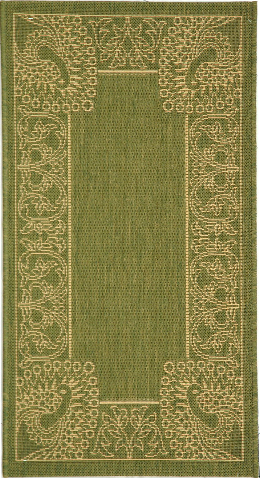 Safavieh Courtyard CY2965 Olive/Natural Area Rug main image