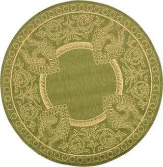 Safavieh Courtyard CY2965 Olive/Natural Area Rug 