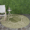 Safavieh Courtyard CY2965 Olive/Natural Area Rug Room Scene Feature