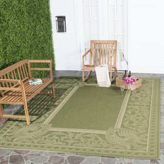 Safavieh Courtyard CY2965 Olive/Natural Area Rug 