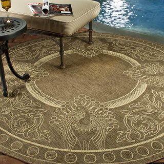 Safavieh Courtyard CY2965 Brown/Natural Area Rug 