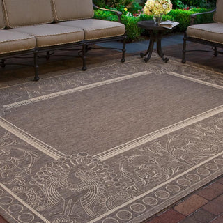 Safavieh Courtyard CY2965 Brown/Natural Area Rug 