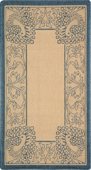 Safavieh Courtyard CY2965 Natural/Blue Area Rug main image