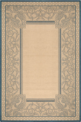 Safavieh Courtyard CY2965 Natural/Blue Area Rug 