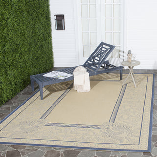 Safavieh Courtyard CY2965 Natural/Blue Area Rug 