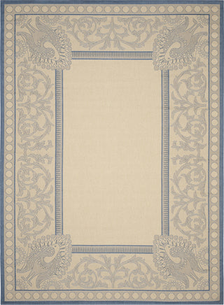 Safavieh Courtyard CY2965 Natural/Blue Area Rug 