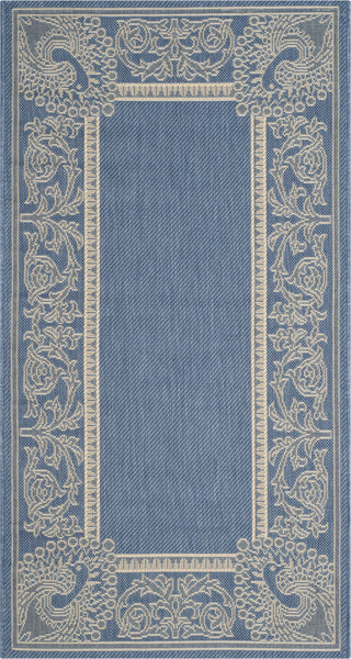 Safavieh Courtyard CY2965 Blue/Natural Area Rug 